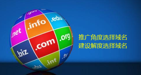 企業(yè)從推廣的角度企業(yè)怎樣為網(wǎng)站選擇域名？