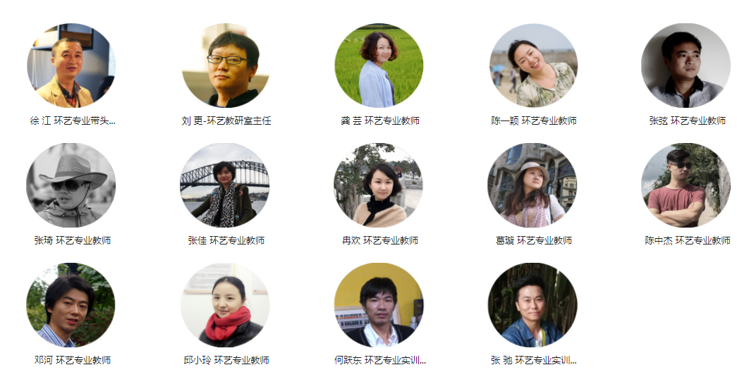 環(huán)境藝術(shù)設(shè)計(jì)專業(yè)名師
